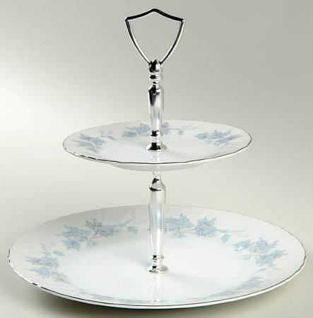 Rembert 2 Tiered Serving Tray (Dinner&Bread/Butter Plate)
