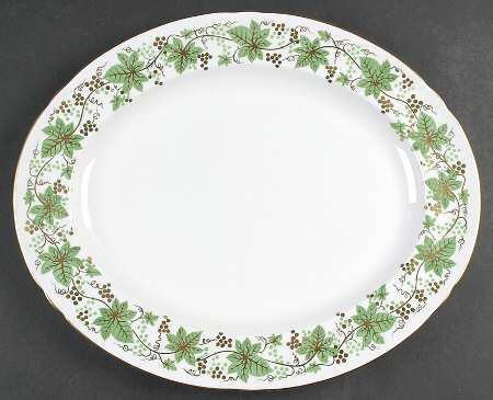 13616 14" Oval Serving Platter