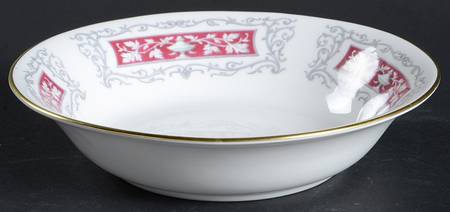 Blenheim Maroon Coupe Soup Bowl