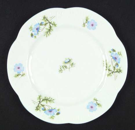 Blue Poppy (Dainty) Salad Plate