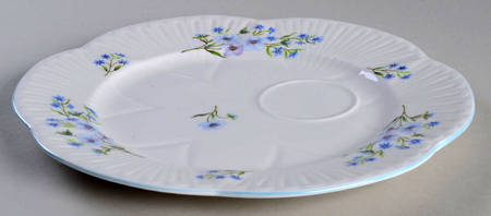 Blue Rock (Dainty Shape) Snack Plate