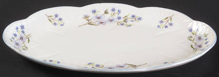 Blue Rock (Dainty Shape) Tray for Creamer & Open Sugar