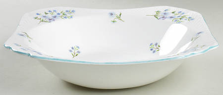 Blue Rock (Dainty Shape) 9" Square Vegetable Bowl