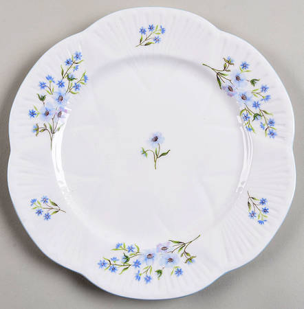 Blue Rock (Dainty Shape) Salad Plate