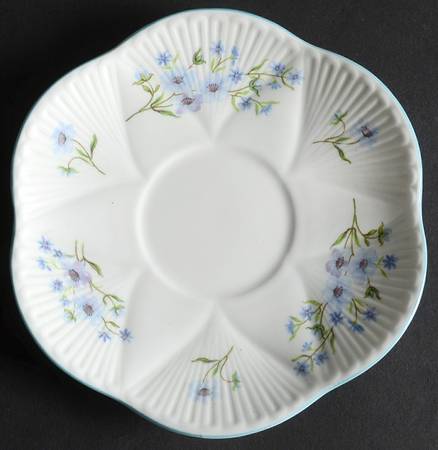 Blue Rock (Dainty Shape) Saucer for Cream Soup Bowl