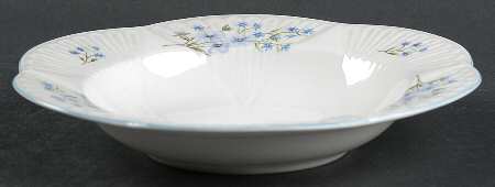 Blue Rock (Dainty Shape) Rim Soup Bowl
