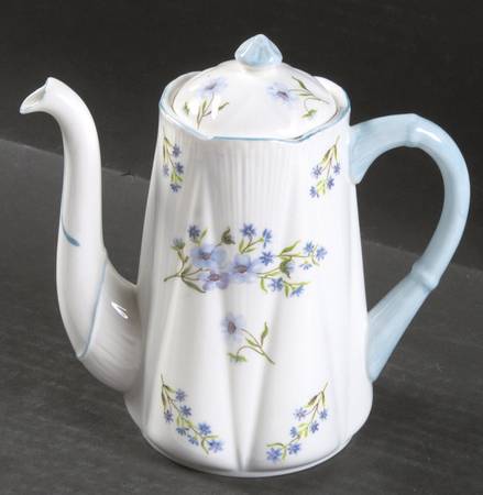 Blue Rock (Dainty Shape) Mini Coffee Pot & Lid
