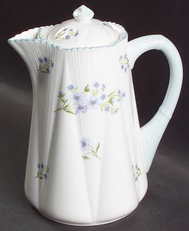 Blue Rock (Dainty Shape) Hot Water Jug & Lid
