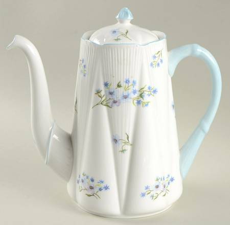 Blue Rock (Dainty Shape) Coffee Pot & Lid