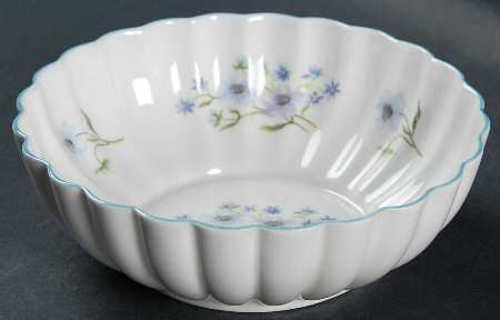 Blue Rock (Fluted) Coupe Cereal Bowl