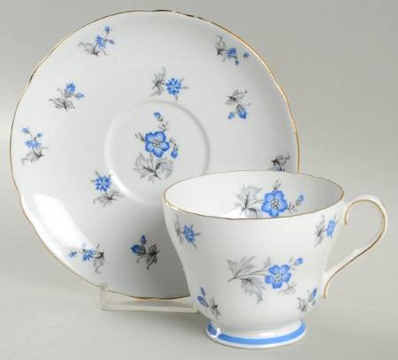 Charm Footed Cup & Saucer Set