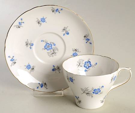 Charm Flat Cup & Saucer Set