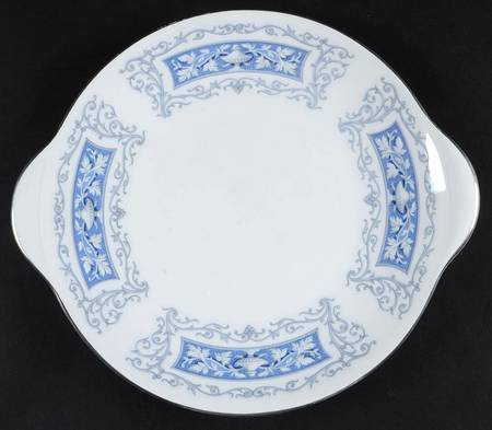 Columbia Handled Cake Plate