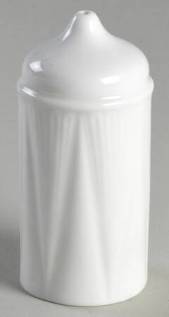 Dainty White (No Trim) Salt Shaker
