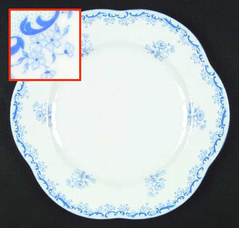 Heavenly Blue (Dainty Shape) by Shelley