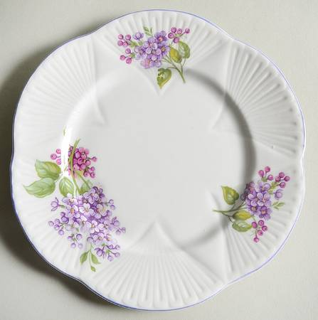Lilac Time Bread & Butter Plate