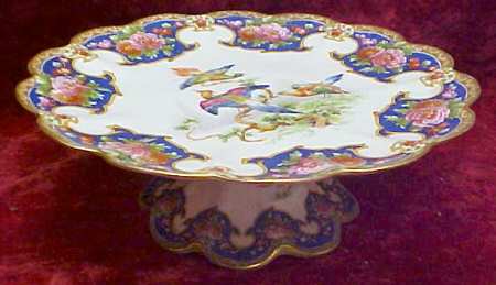 Old Sevres Round Compote (Height X Width)