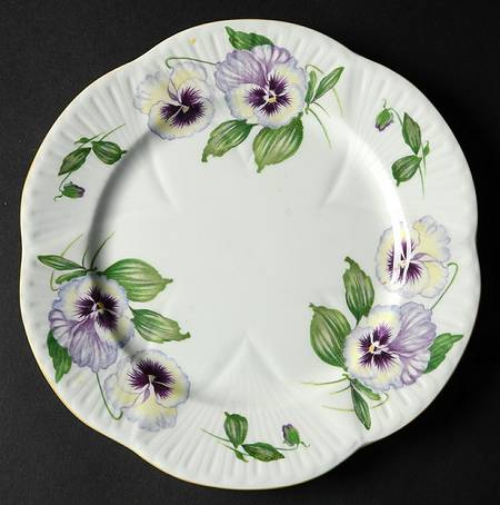 Pansy (Dainty Shape) Salad Plate