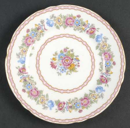 Pompadour Bread & Butter Plate