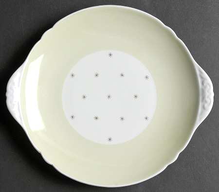 Pole Star Handled Cake Plate