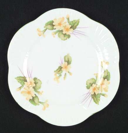 Primrose (Dainty Shape, Green Trim) Saucer