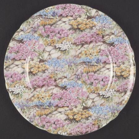 Rock Garden (Green Trim) by Shelley