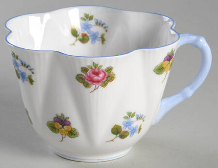 Rose, Pansy, Forget Me Not Snack Cup