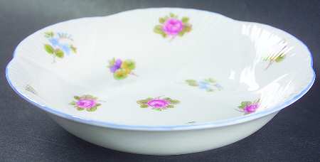 Rose, Pansy, Forget Me Not Fruit/Dessert (Sauce) Bowl