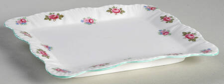 Rosebud (Dainty Shape) Square Butter No Lid