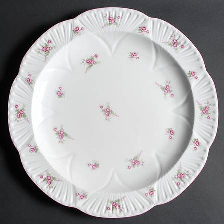 Bridal Rose (Dainty Shape) 13" Chop Plate (Round Platter)