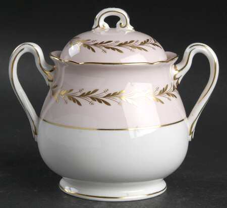 Rose Trousseau Sugar Bowl & Lid