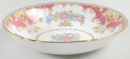 Sheraton Pink (13289, Scalloped) Coupe Soup Bowl