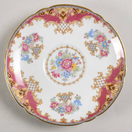 Sheraton Pink (13289, Scalloped) Saucer