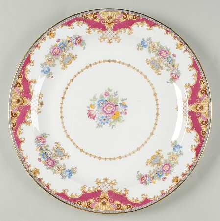 Sheraton Pink (13289, Scalloped) 13" Chop Plate (Round Platter)