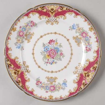 Sheraton Pink (13289, Scalloped) Salad Plate