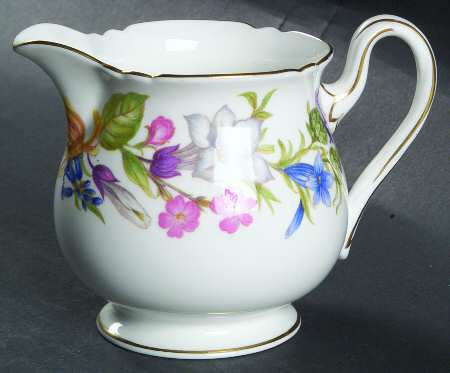 Spring Bouquet (Gainsborough, Scalloped) Creamer