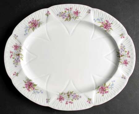 Stocks (Dainty Shape) 15" Oval Serving Platter