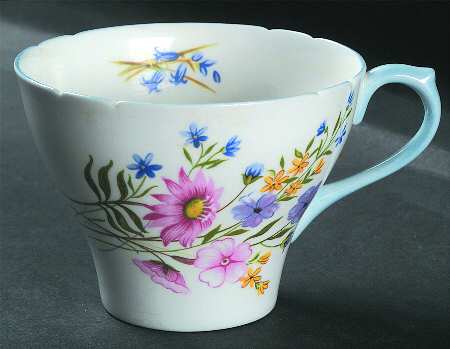 Wild Flowers (Gainsborough) Flat Cup