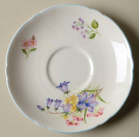 Wild Flowers (Gainsborough) Saucer for Demitasse Cup