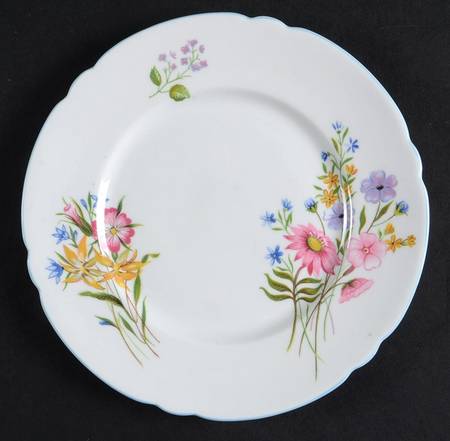 Wild Flowers (Gainsborough) Bread & Butter Plate