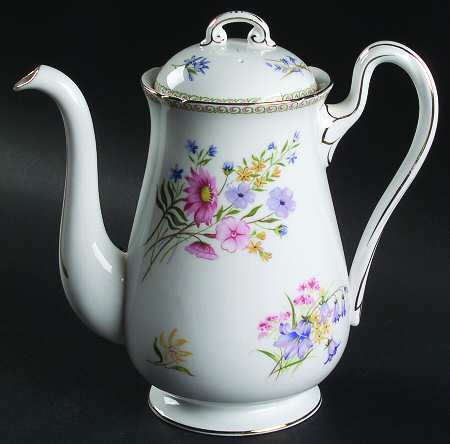 Wild Flowers (Gainsborough) Coffee Pot & Lid