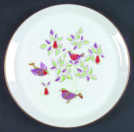 Twelve Days of Christmas Dinner Plate