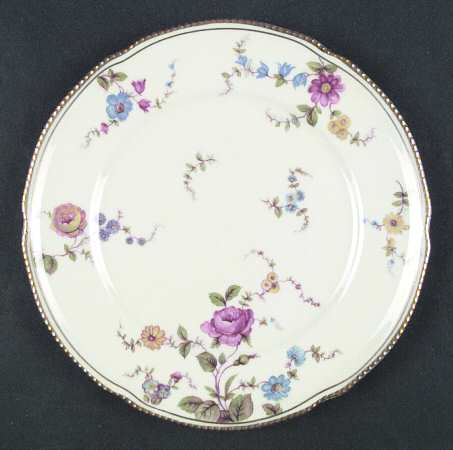 Sunnyvale Gold (Gold Trim) Salad Plate