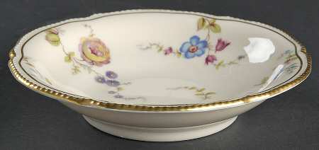 Sunnyvale Gold (Gold Trim) Fruit/Dessert (Sauce) Bowl