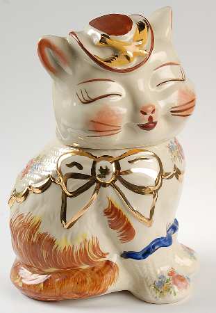 Puss N' Boots Cookie Jar & Lid