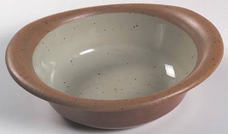 Off White 9" Round Vegetable Bowl