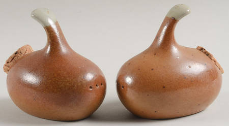 Off White Salt & Pepper Set