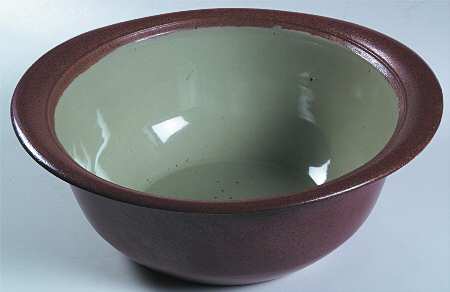 Off White 12" Large Salad Serving Bowl