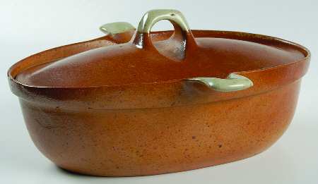 Off White 1.25 Qt French Covered Casserole