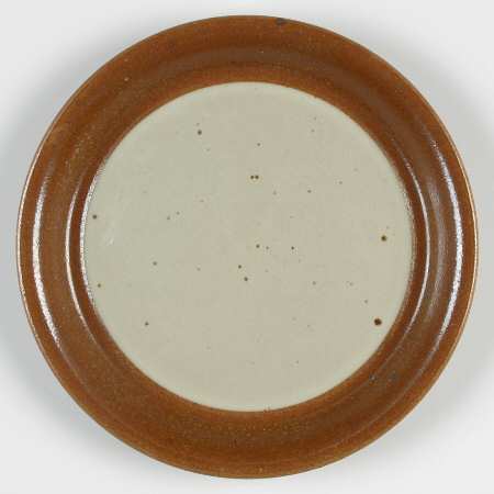 Off White Bread & Butter Plate